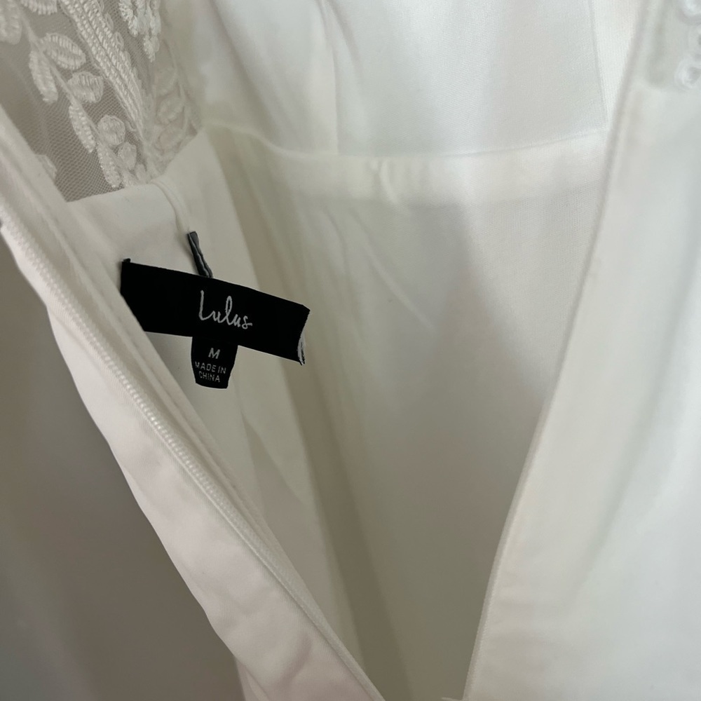 Follow My Heart Ivory Lace Sleeveless Wide-Leg Jumpsuit - Picture 8 of 9